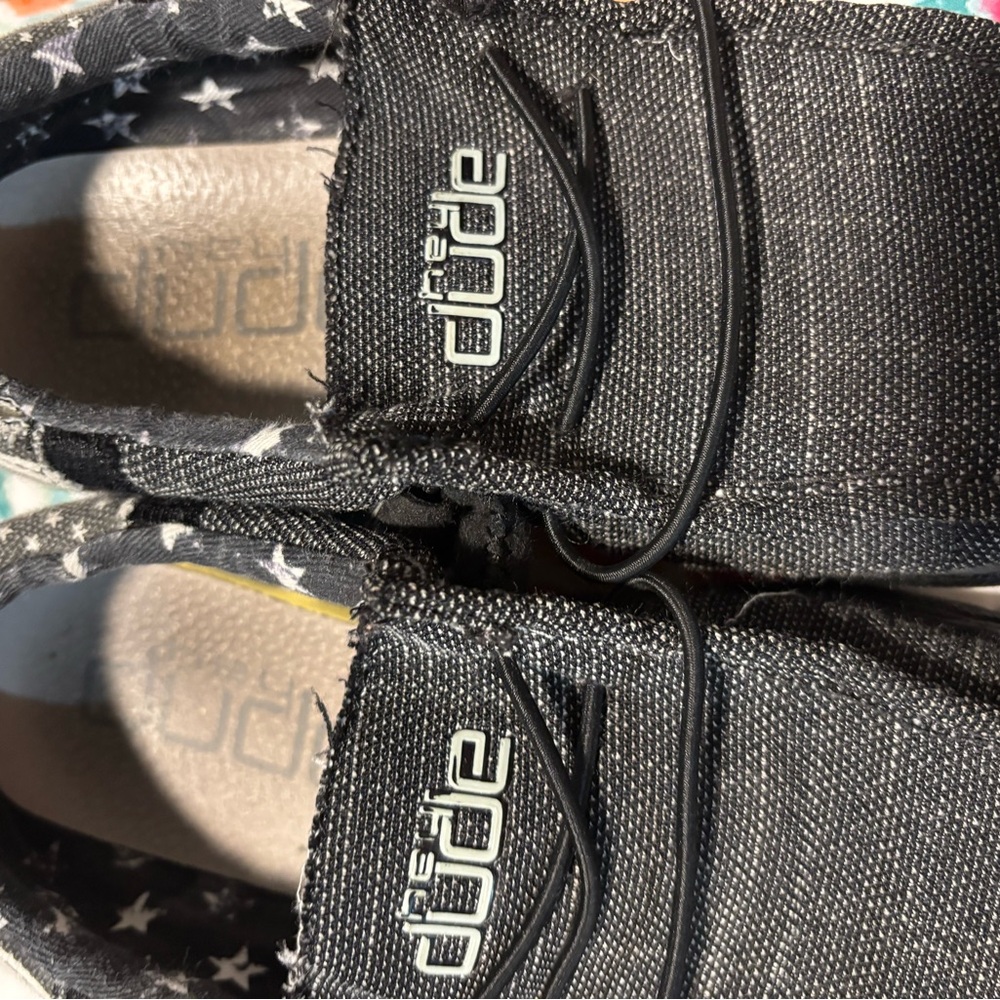Hey Dude Kids Black Shoes